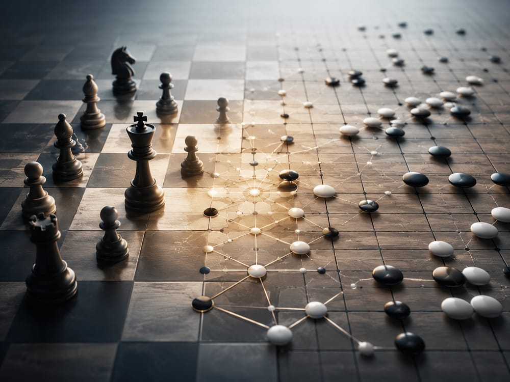 Couverture de l’article : IA : échecs contre go, une métaphore utile à condition de ne pas en faire une théorie des civilisations