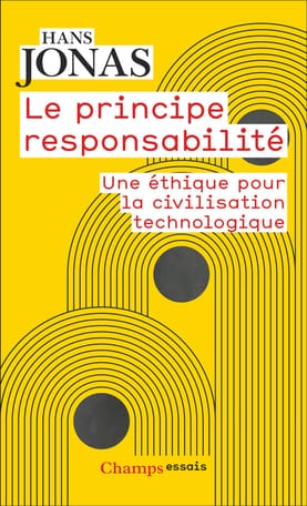 Couverture de Le principe responsabilité, Hans Jonas, Flammarion