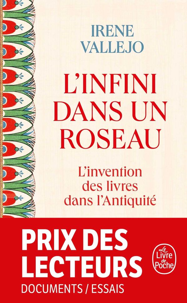 Couverture de L’Infini dans un roseau, Irene Vallejo, Le Livre de Poche